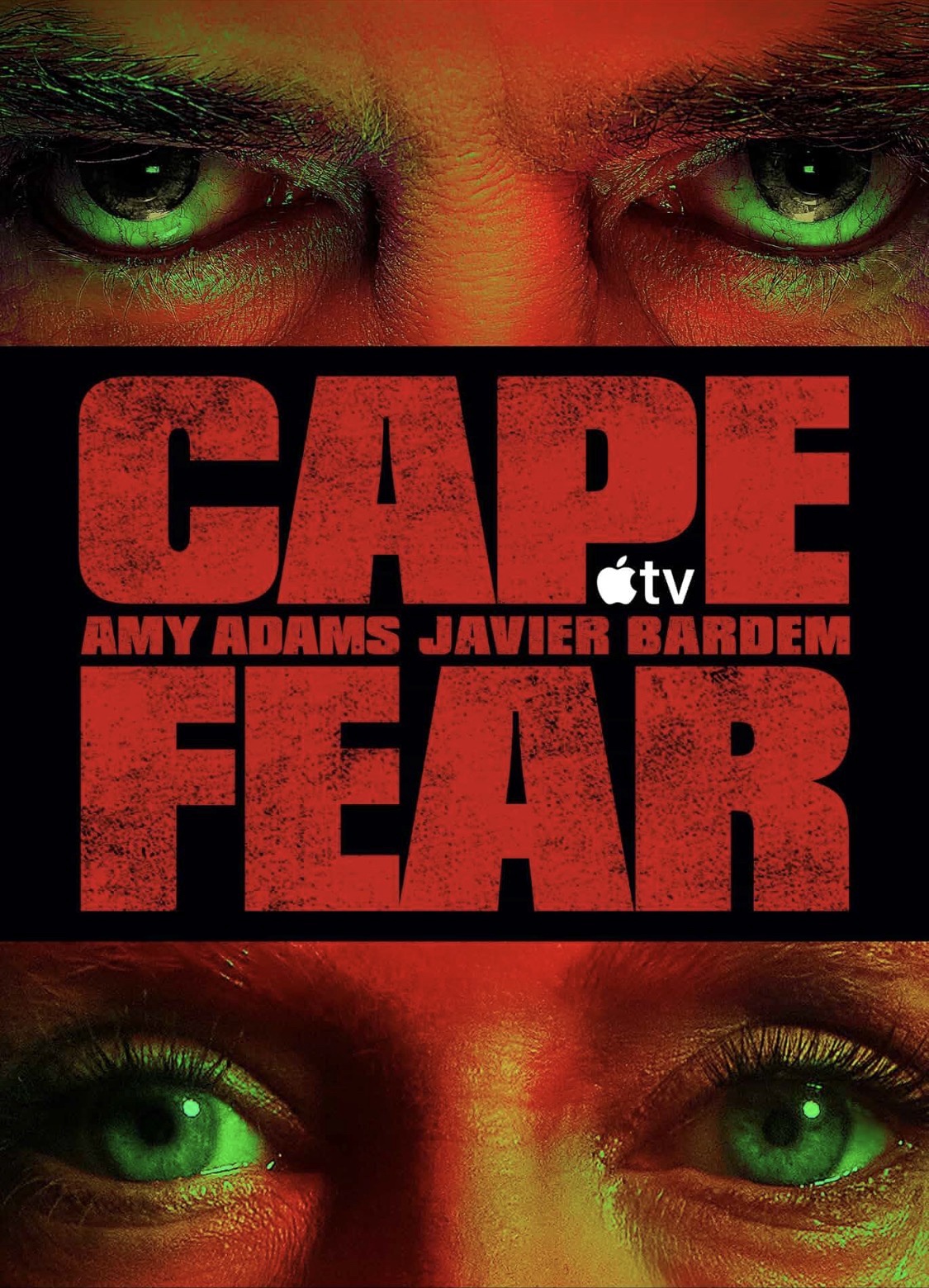 Cape Fear — Apple TV series starring Javier Bardem and Amy Adams, official poster