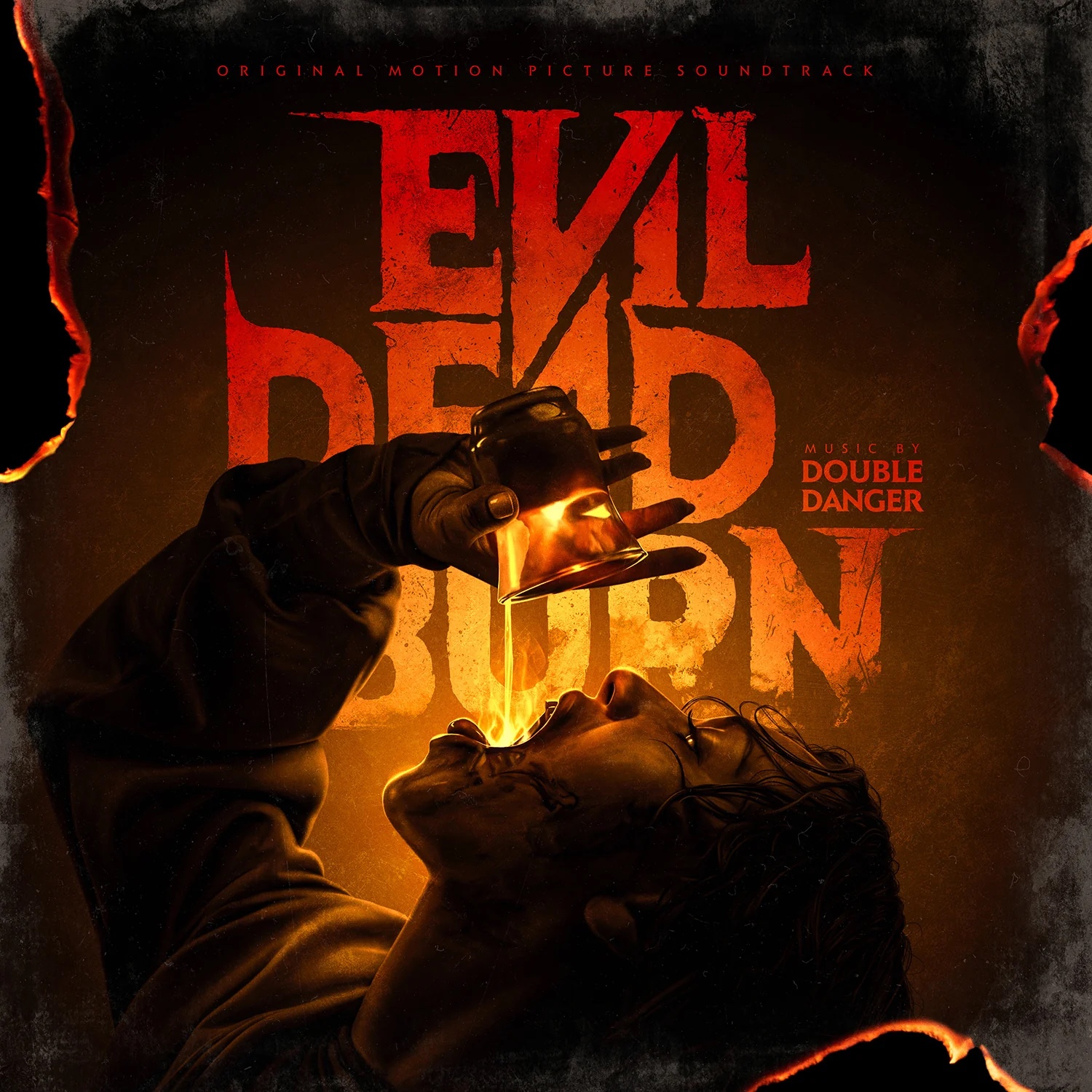 Evil Dead Burn — directed by Sébastien Vanicek, official poster art