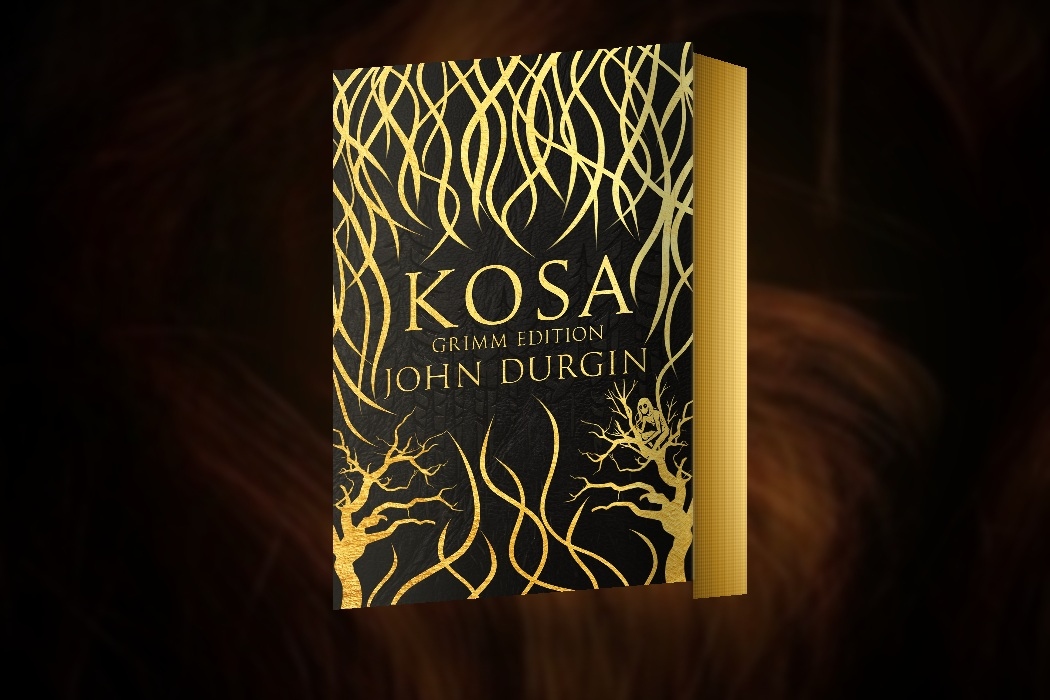 KOSA Grimm Edition premium hardcover mockup