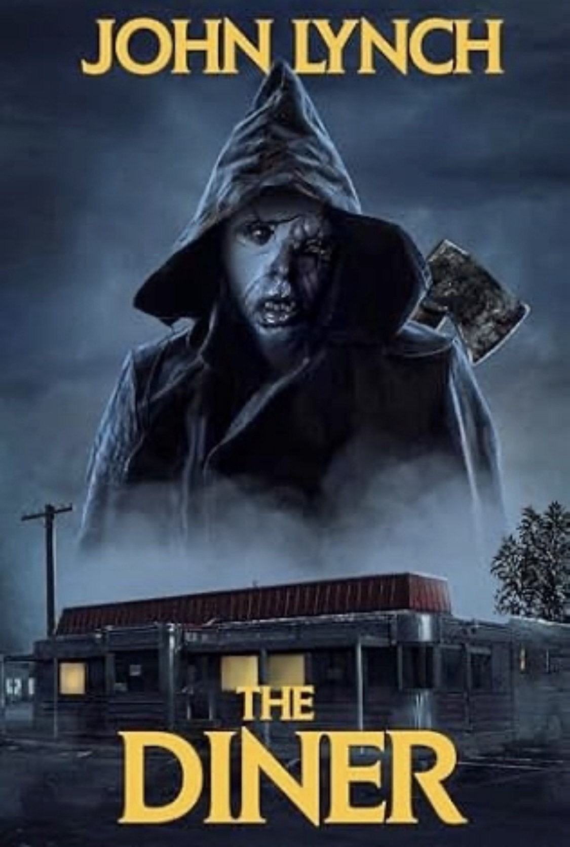 The Diner by John Lynch — horror novel cover art, releases September 22 2026