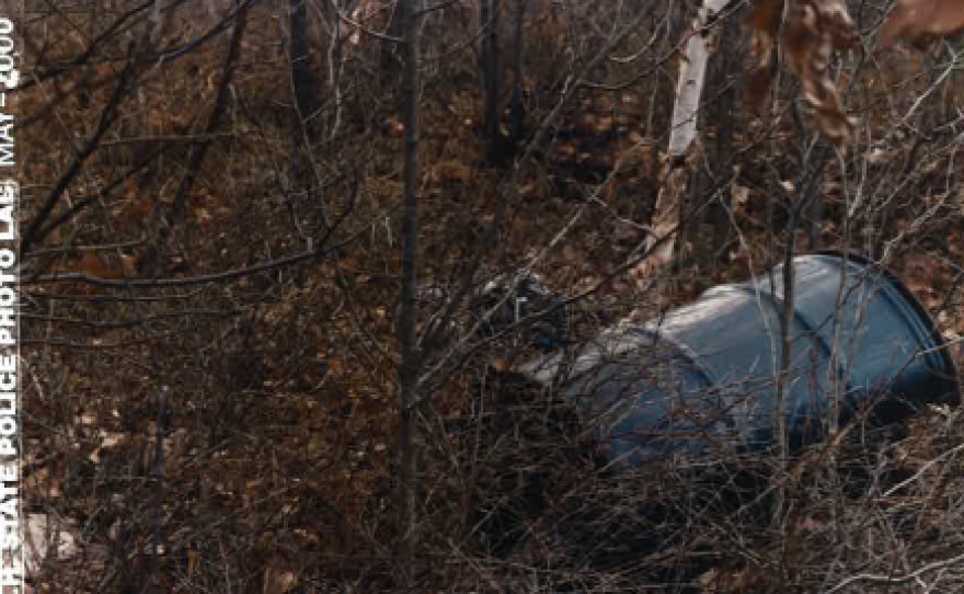 The second barrel, NH State Police photo, May 2000